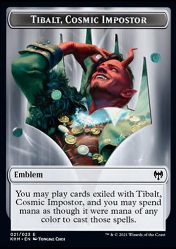 Token Tibalt, Cosmic Impostor Emblem (Token - Tibalt, Cosmic Imposter  )